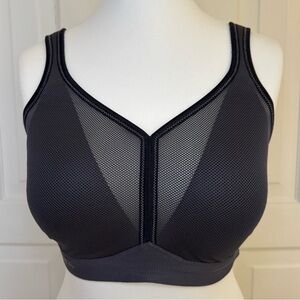 Anita AIR CONTROL DELTAPAD Sports Bra - Anthricite